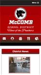 Mobile Screenshot of mccomblocalschools.org